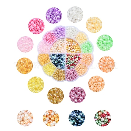 Ensemble de perles de verre DIY-YW0003-42-1