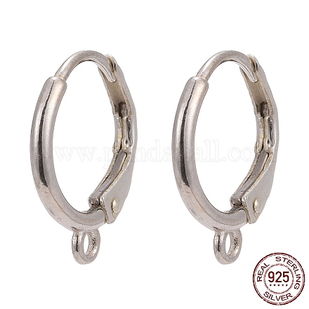 Accessoires de boucle d'oreille en 925 argent sterling X-STER-I017-090P-1