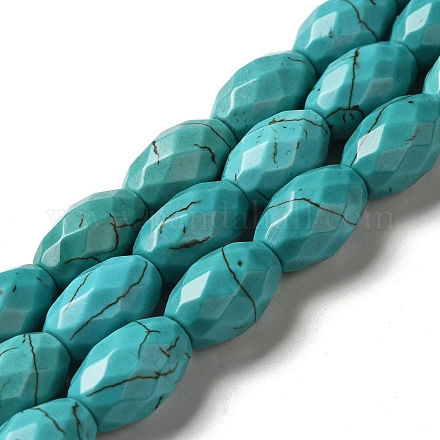 Natural Howlite Beads Strands G-C025-06-1