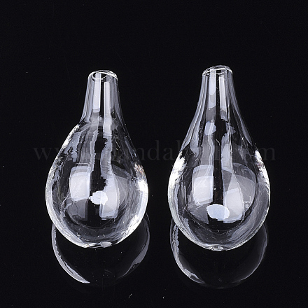 Handgemachte mundgeblasene Glasflaschen BLOW-T001-27B-1