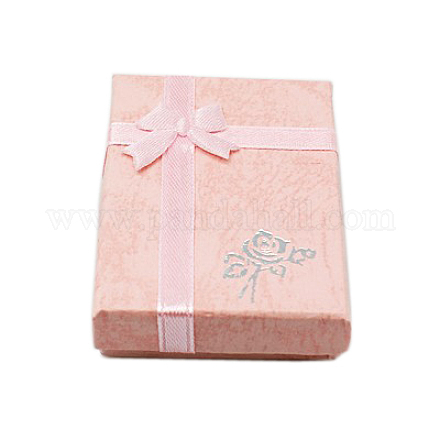 Saint Valentin présente pendentifs paquets en carton boîtes CBOX-BC052-2-1
