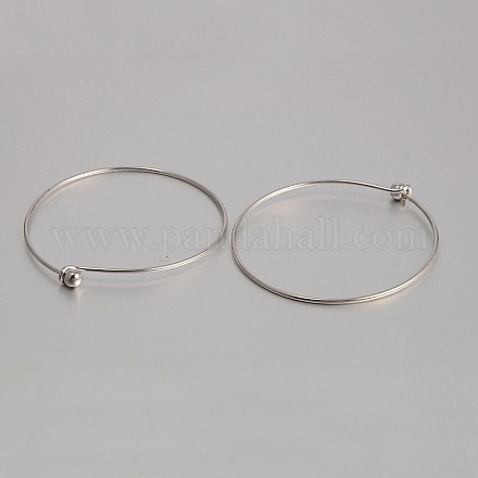 Accessoire de bricolage de bracelet en laiton KK-J184-55P-1