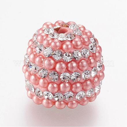 ABS Plastic Imitation Pearl Beads KK-F693-02A-1