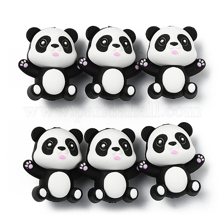 6 шт. Силиконовые бусины&nbsp;SIL-YW0002-16A-1