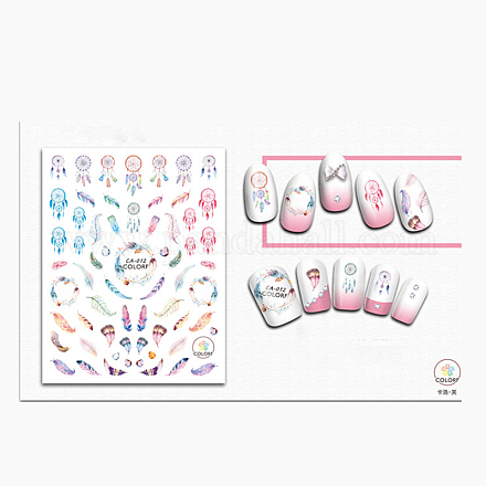 Selbstklebende Nail Art Sticker MRMJ-S011-026E-1