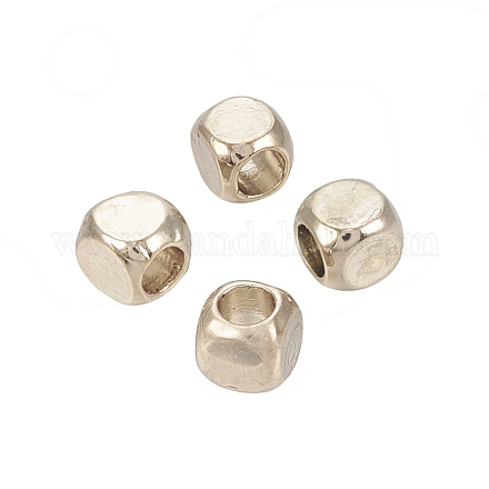 Brass Spacer Beads KK-T029-151LG-1