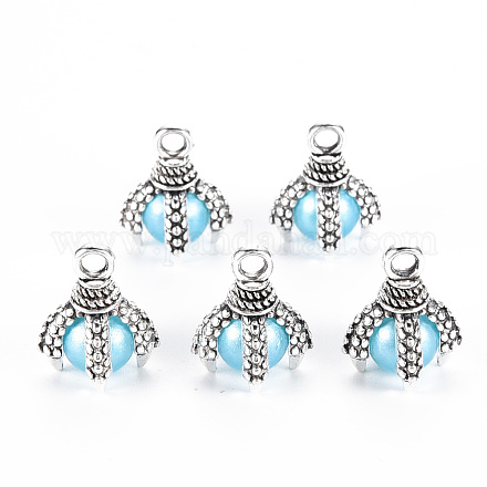 Tibetan Style Alloy Charms PALLOY-S120-249A-RS-1