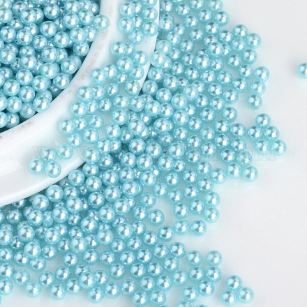 Perles acryliques de perles d'imitation OACR-S011-10mm-Z19-1