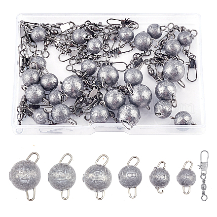 Wholesale Round Shape Cannonball Fishing Weights Sinkers