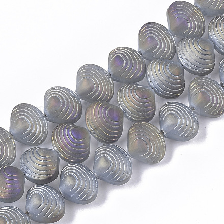 Electroplate Glass Beads Strands EGLA-S189-001B-05-1