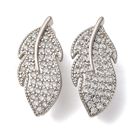 Латунные микро проложить кубического циркония кулон поручительств KK-D378-15P-1