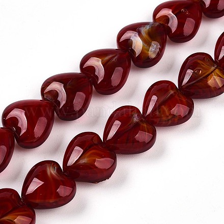 Millefiori стекло бисер нитей GLAA-T023-34D-1