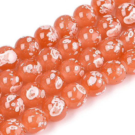 Выпечка краска бисер пряди DGLA-N015-10mm-04-1