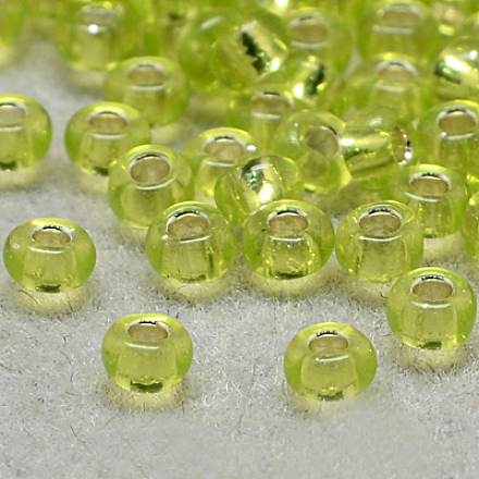 Perline di semi di vetro rotonde di grado 8/0 SEED-Q007-3mm-F48-1