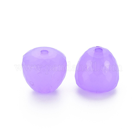 Perles en acrylique transparente MACR-S373-10E-04-1