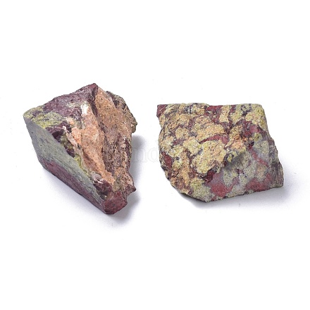 Grobe rohe natürliche Drachenblut-Jaspis-Perlen G-C231-03-1