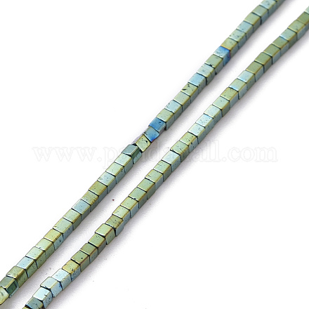 Electroplated Non-magnetic Synthetic Hematite Beads Strands G-G862-03G-1