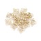Tibetan Style Links connectors,  Cadmium Free & Nickel Free & Lead Free, Chinese knot, Antique Golden, 22x18.5x1mm, Hole: 2.5x3mm