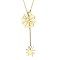 Simple and Stylish Stainless Steel Lariat Necklaces, Sweater Chain Necklace for Women, Spider