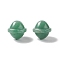 Natural Green Aventurine Beads, No Hole, Saturn Shape, 19x20mm