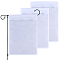 Polyester Blank Garden Flag, Rectangle, White, 435x300x0.3mm, 3pcs/set