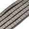 Electroplated Non-magnetic Synthetic Hematite Beads Strands, Rectangle, Matte Style, 2-Hole, Gray, 6x4x3mm, Hole: 1.2mm, about 99pcs/strand, 15.55 inch(39.5cm)