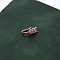 Brass Crystal Rhinestone Clip on Nose Rings, No Piercing Nose, Jewelry, Rose Gold, Wheat, 10x5mm