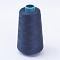 Polyester Thread, Prussian Blue, 0.28mm, about 1749.78 yards(1600m)/roll