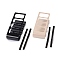2Sets 2 Style Plastic Remote Control Storage Rack, Mixed Color, 182x70x44mm, Hole: 35x56mm, 1set/style