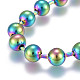304 Stainless Steel Ball Chain Necklaces NJEW-F277-01B-MC-2