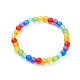 Transparent Acrylic Beads Stretch Bracelet Sets for Kids BJEW-JB06512-2