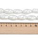 Нити бусин из искусственного жемчуга с гальваническим покрытием из фарфора BSHE-Z009-09-5
