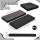 Scatole porta cravatte in carta e cartone&nbsp;CON-WH0107-64B-2