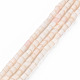 Brins de perles de style tache de soie en verre GLAA-N047-001A-03-1