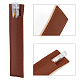 GORGECRAFT 8Pcs 4 Colors Leather Fountain Pen Case Single Rectangle Pouch Pen Sleeve Protective Holder for Touch Pen Ballpoint Pencils Stationery Store School Office Meetings Classes Accessories AJEW-GF0004-92-4