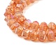 Imitation Jade Glass Beads Strands GLAA-P058-03A-07-3