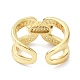 Real 18K Gold Plated Wide Band for Men Women X-ZIRC-C021-12G-2
