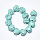 Chapelets de perles en turquoise synthétique G-S357-E02-16-2