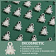 Dicosmetic 100 Uds. Amuletos de mariquita KY-DC0001-05-4