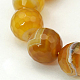 Natural Agate Beads Strands G-E054-6mm-04-1