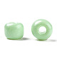 Perles de rocailles en verre de couleurs intérieures opaques et transparentes SEED-F004-4mm-04-2