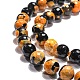 Chapelets de perles d'agate naturelle X-G-G056-10mm-G-2