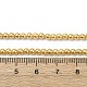 Гальванические оболочки жемчужные бусы пряди BSHE-G041-3mm-01-4