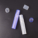 Benecreat 24 упаковка 5 мл / 0.17 унции мини-матовый пластиковый распылитель 4 цвета пустой флакон для образцов духов для аромата MRMJ-BC0001-55-6