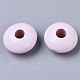 Dyed Natural Beech Wood Beads WOOD-T015-43G-2