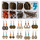 Ensembles de fabrication de boucles d'oreilles pendantes Sunnyclue DIY DIY-SC0014-03AB-1