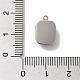 Подвески из стекла из нержавеющей стали 304 STAS-L022-062P-03-3