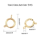 Unicraftale 304 Stainless Steel Spring Ring Clasps STAS-UN0010-69-2