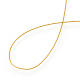 タイガーテールワイヤー  ステンレス鋼線  ラウンド  ゴールドカラー  0.4mm  約32.81フィート（10m）/セット TWIR-N004-0.4mm-G-4