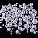 PandaHall 1 Box 1535 Pieces 6 Sizes No Holes/Undrilled Imitated Pearl Beads Round Grment Accessories for Vase Fillers OACR-PH0002-05-4
